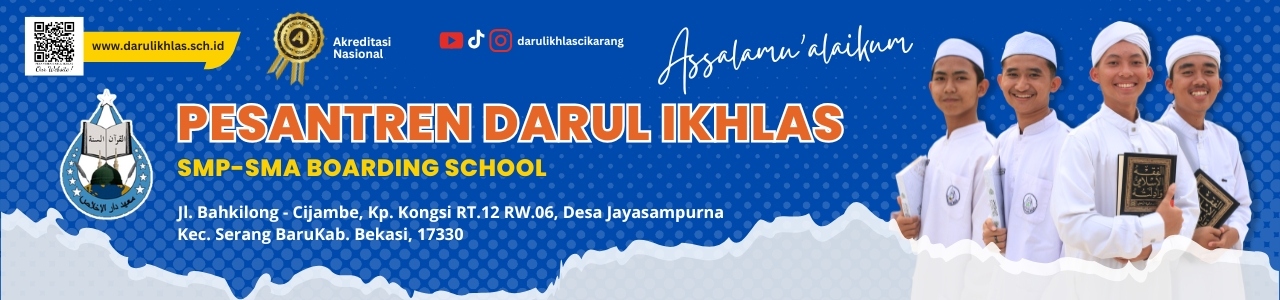 Pondok Pesantren Darul Ikhlas, Serang Baru -  Bekasi